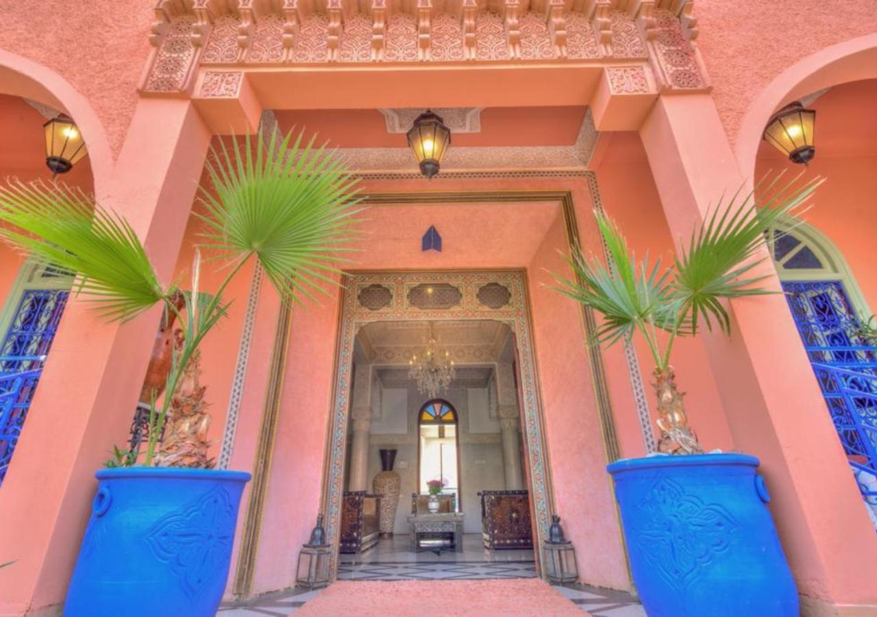 Riad la villa bleue Marrakesh Eksteriør billede