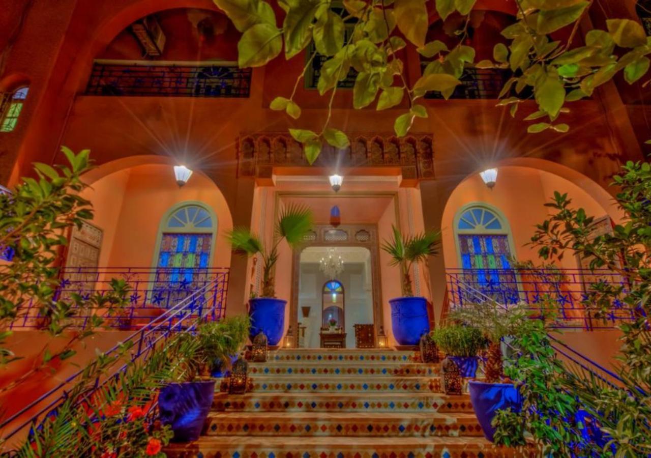 Riad la villa bleue Marrakesh Eksteriør billede