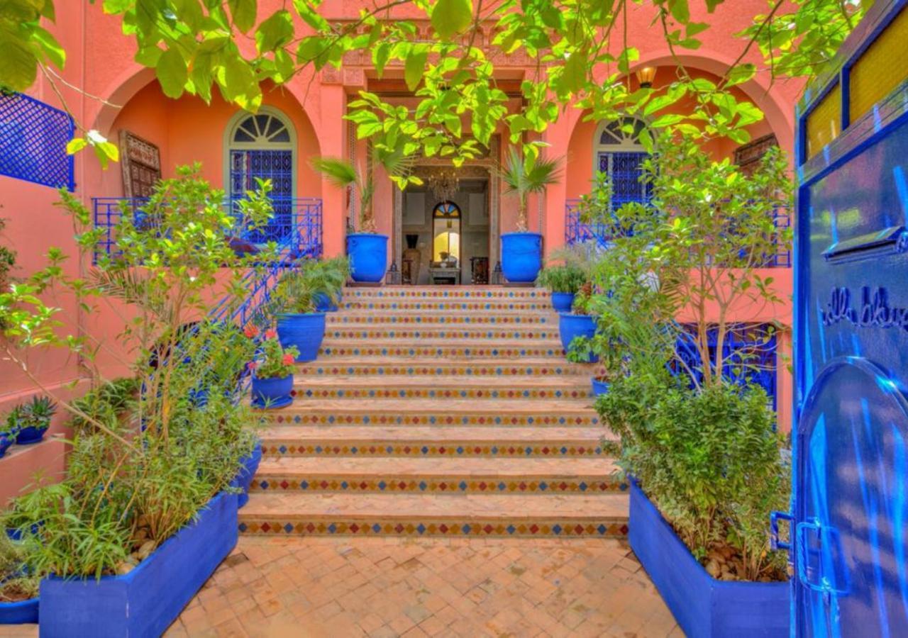 Riad la villa bleue Marrakesh Eksteriør billede