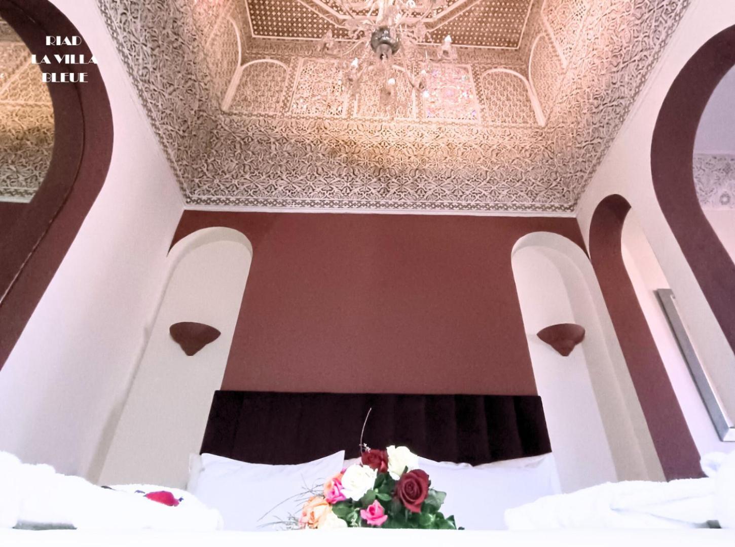 Riad la villa bleue Marrakesh Eksteriør billede