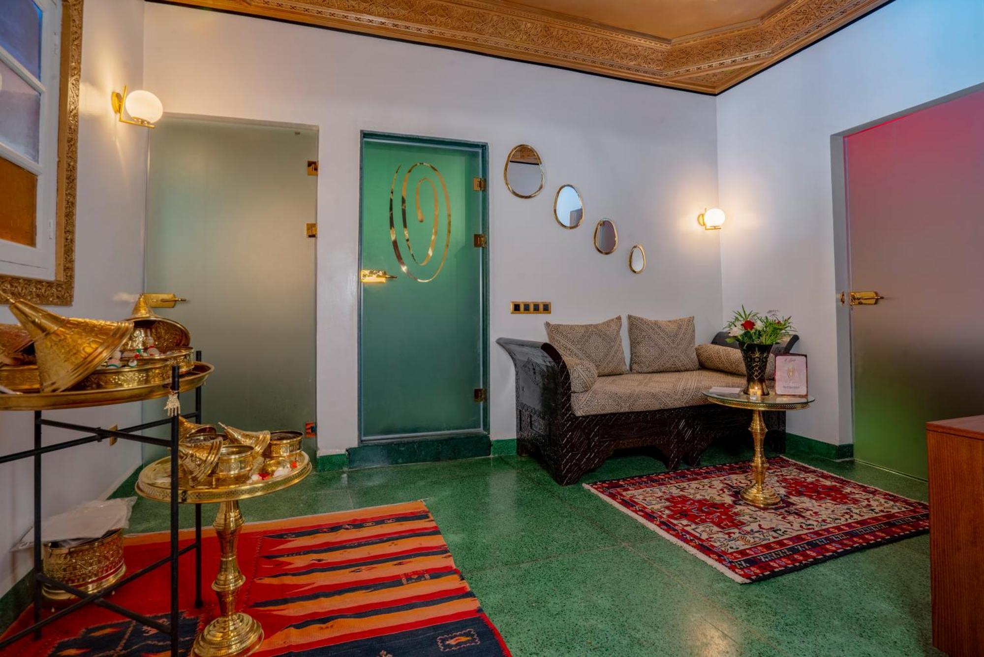 Riad la villa bleue Marrakesh Eksteriør billede